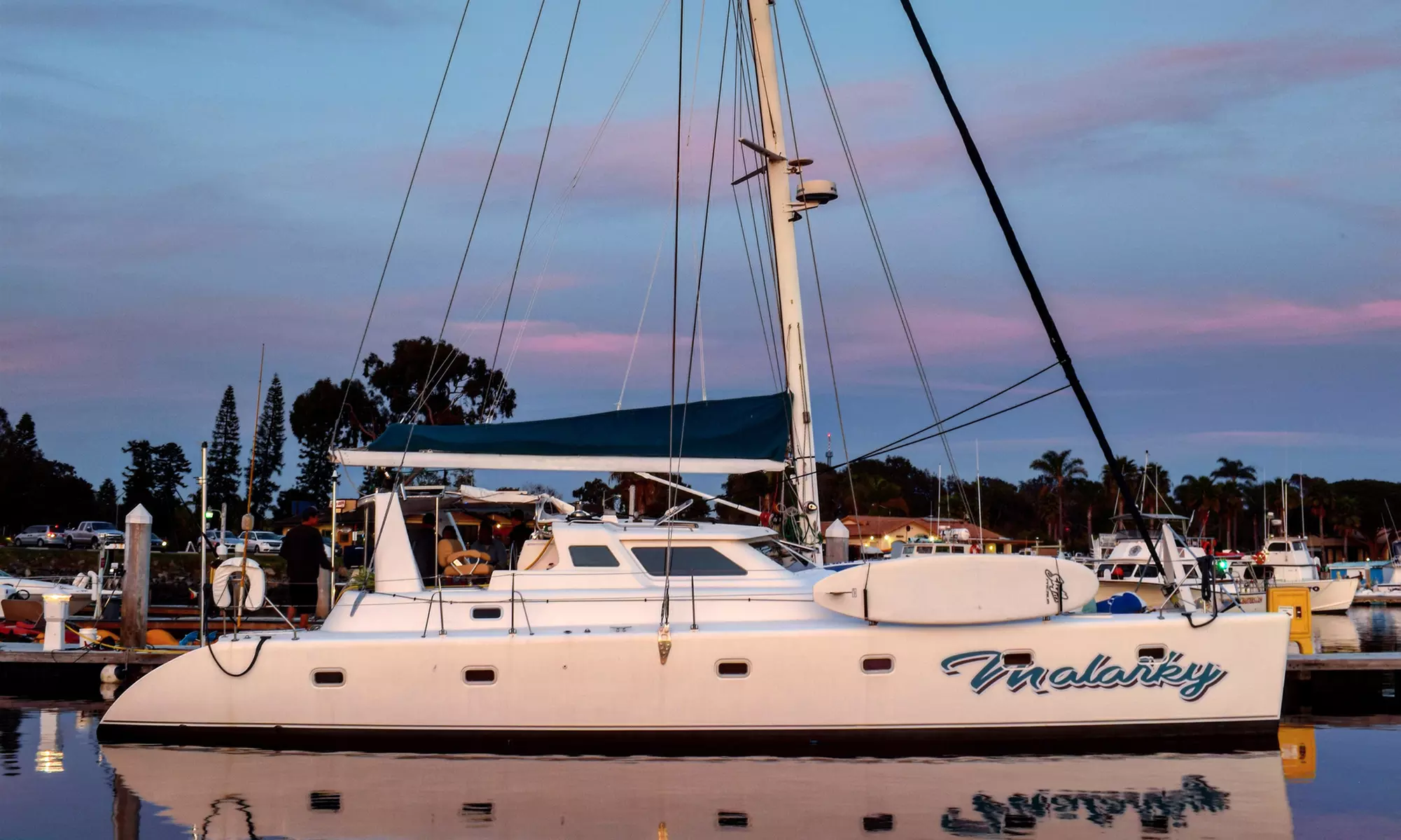 $250 for Malarky Catamaran Charter for Up to Six Passengers from Mission Bay Sportcenter ($550 Value) - Primary Image