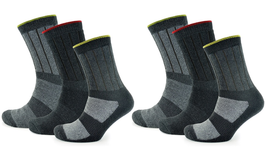 Image 17: One or Two Packs of Three Men's Socks