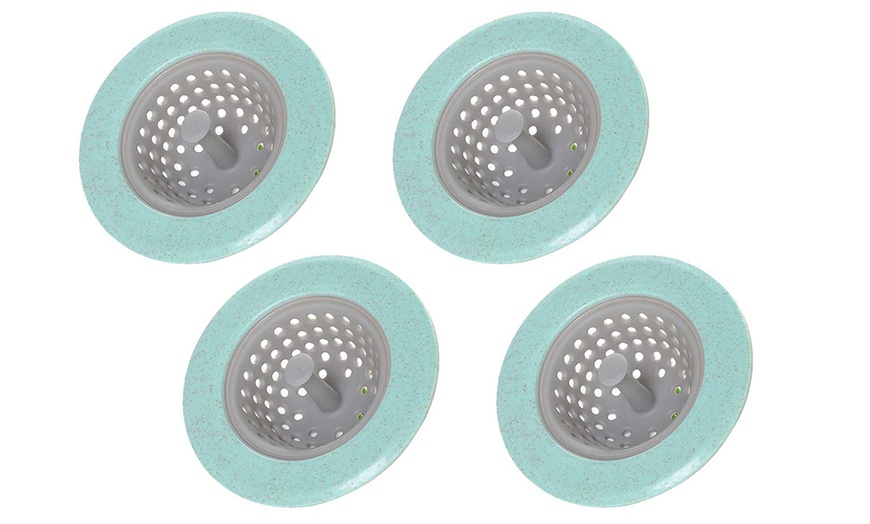 Image 10: Silicone Kitchen Sink Strainers