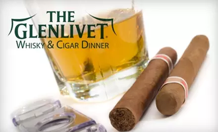 $22 for One Ticket to the Glenlivet Whisky & Cigar Dinner at the BayView Event Center in Excelsior on January 15 ($45 Value) - Primary Image