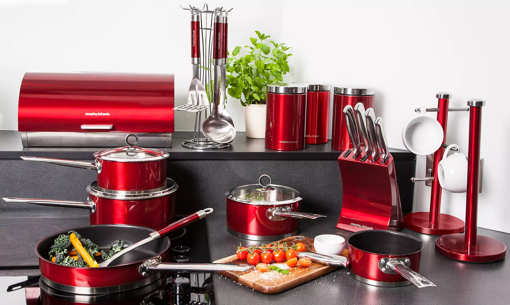 Morphy Richards Accents 21pc Kitchen Set in a Choice of Colour for £149.99 With Free Delivery (59% Off) - Primary Image