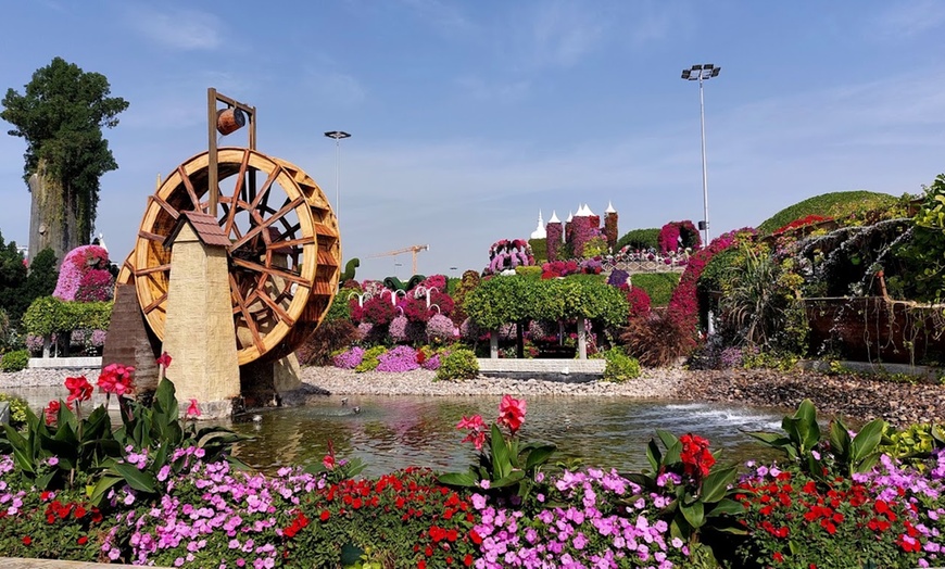 Image 2: Miracle Garden and Dubai Garden Glow at Peace Land Travel and Tourism