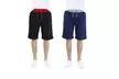 Men's French Terry Shorts with Contrast Waistband (2-Pack) - Second Medium