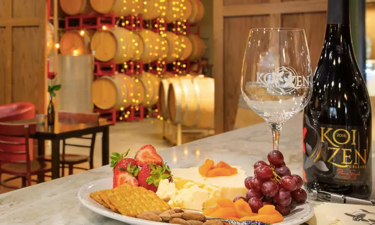 Wine Tasting for One, Two, or Four at Koi Zen Cellars (Up to 46% Off). Five Options Available. - Primary Image