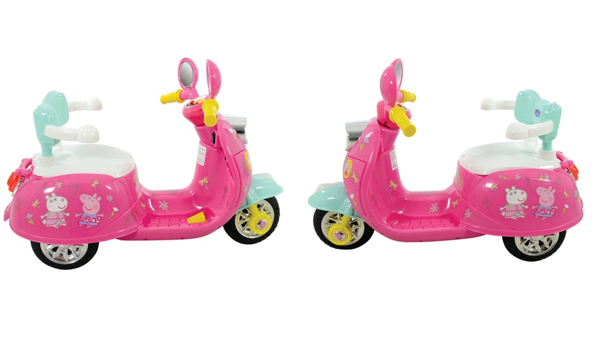 Image 5: Peppa Pig 6V Ride-On Motorbike