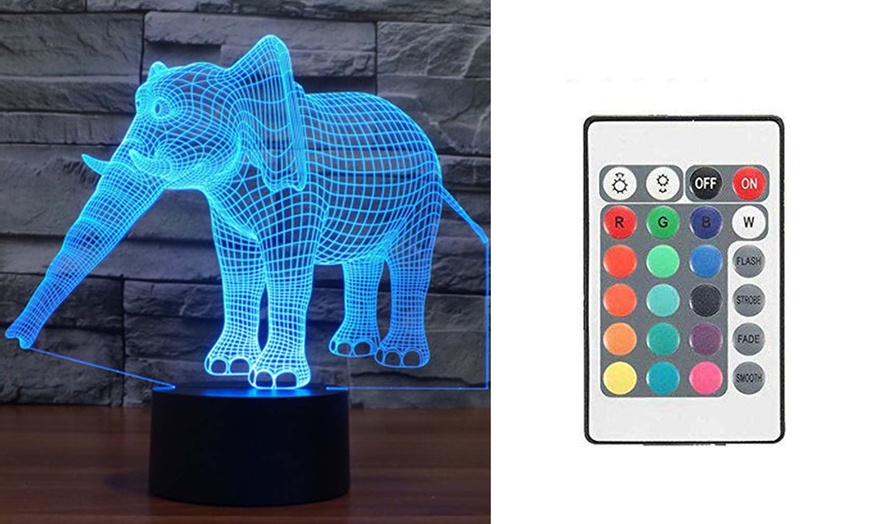 Image 8: 3D LED Night Light