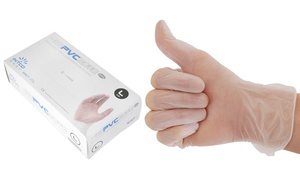 100-Piece PVC Gloves Pack