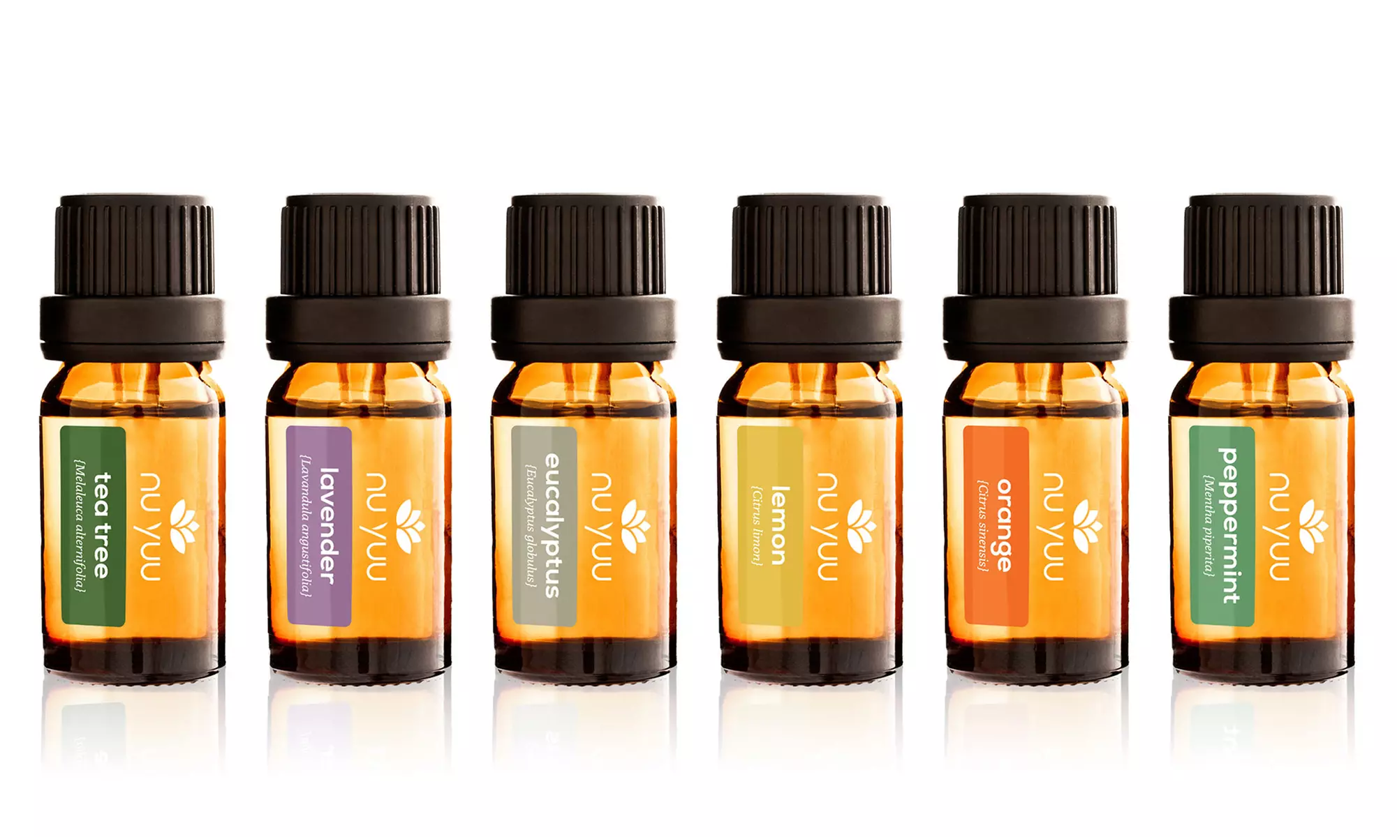 Nu Yuu Pure Therapeutic Essential Oils Set (6-Piece; 10 mL) - Primary Image