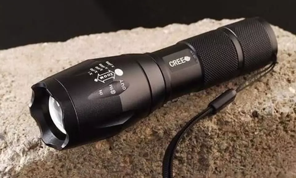 LED Torch with Five Light Modes