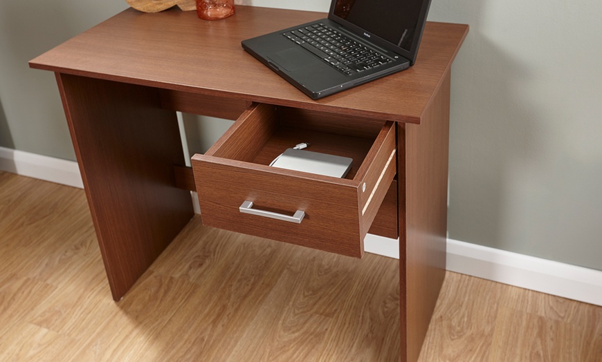 Image 17: Simple Two-Drawer Desk