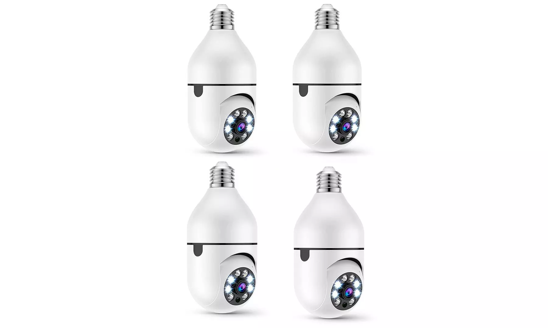 Glühbirnen-Überwachungskamera mit WiFi und App-Steuerung