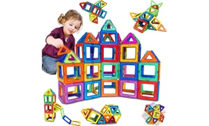 Mag-Genius 38 Piece Rainbow Magnetic Construction Set