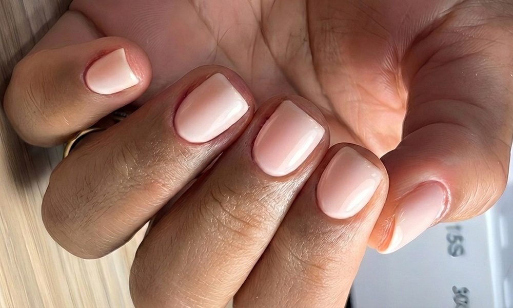 Get BIAB Short Nails - Natural Base, Manicure Gel Polish & More