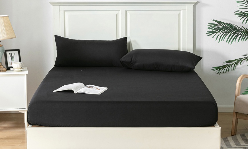 Image 6: Weiches Spannbetttuch