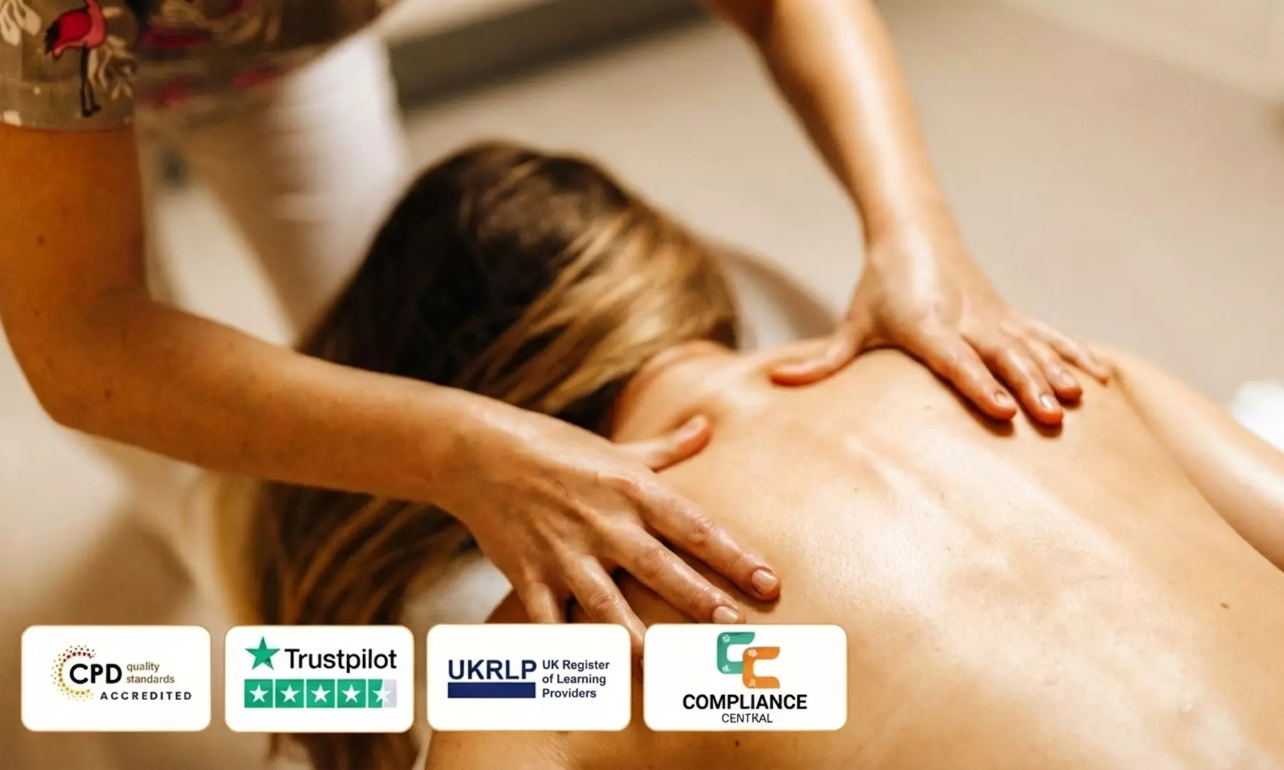 Acupressure & Massage Therapy or Lifetime Access to 2200+ Courses at Compliance Central (Up to 60% Off) - Primary Image