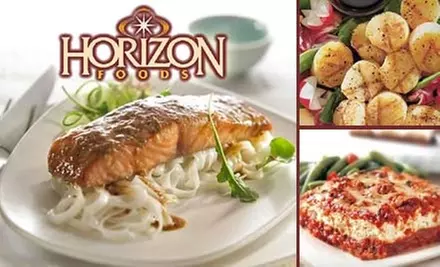 $49 for $100 of Quick and Easy Meals and Dinner Entrees with Home Delivery from Horizon Foods - Primary Image