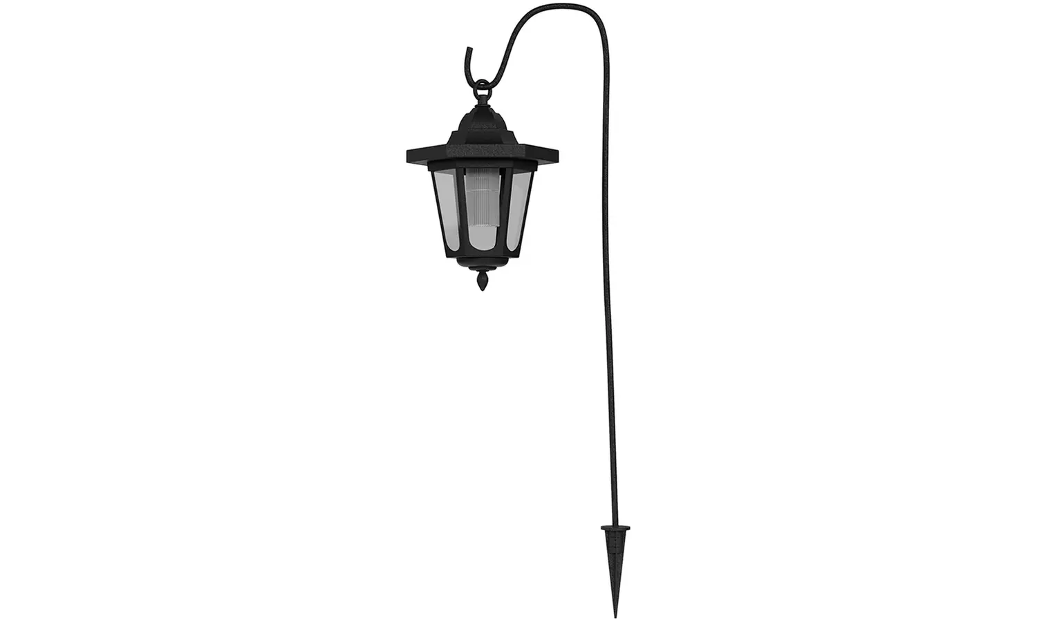 Pure Garden LED Hanging Solar Coach Lights 26" (2-Piece) - Image 5