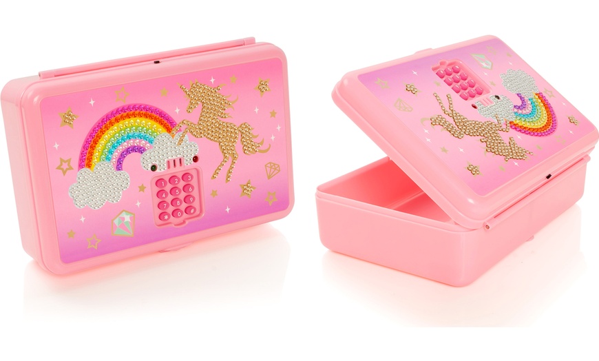 Image 1: Unicorn Secret Trinket Box