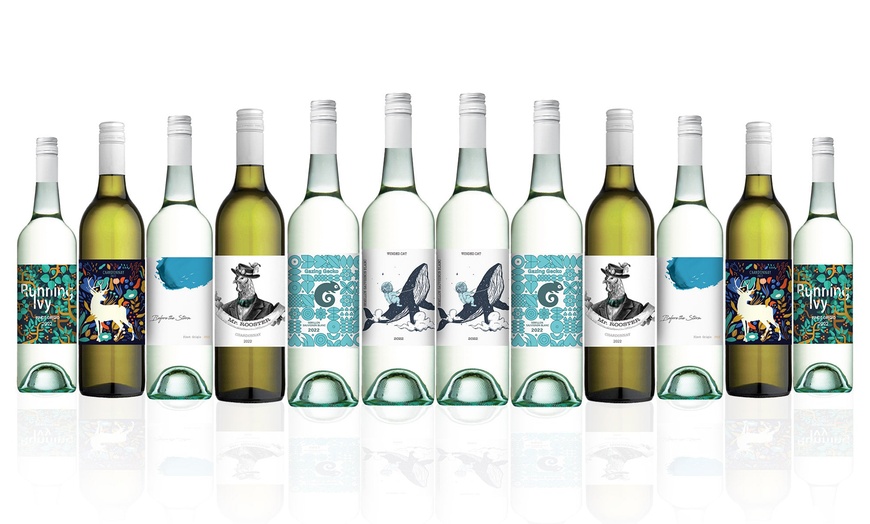 Image 3: Premium Mixed Aussie Red & White Wine Dozen