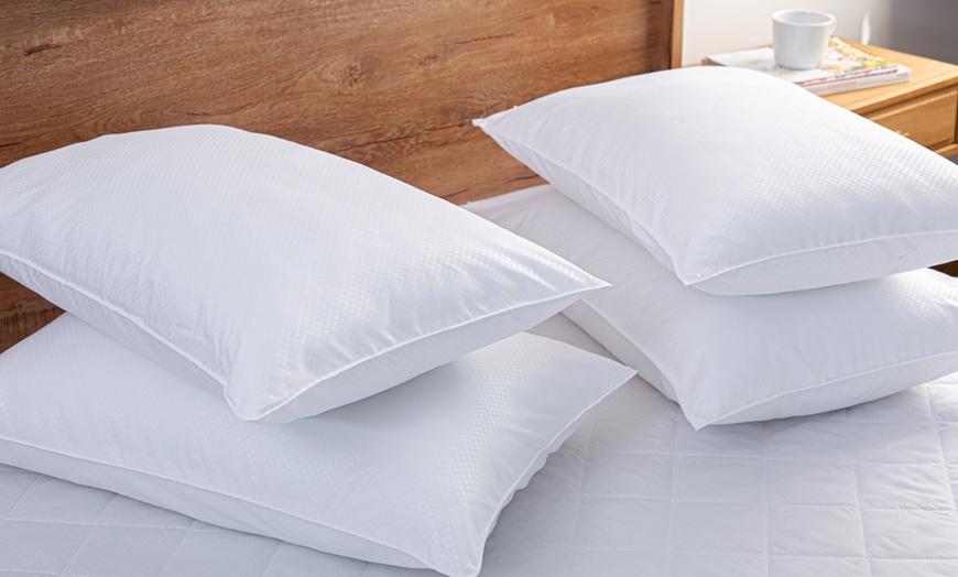 Image 2: Four Slumberdown Everyday Pillows
