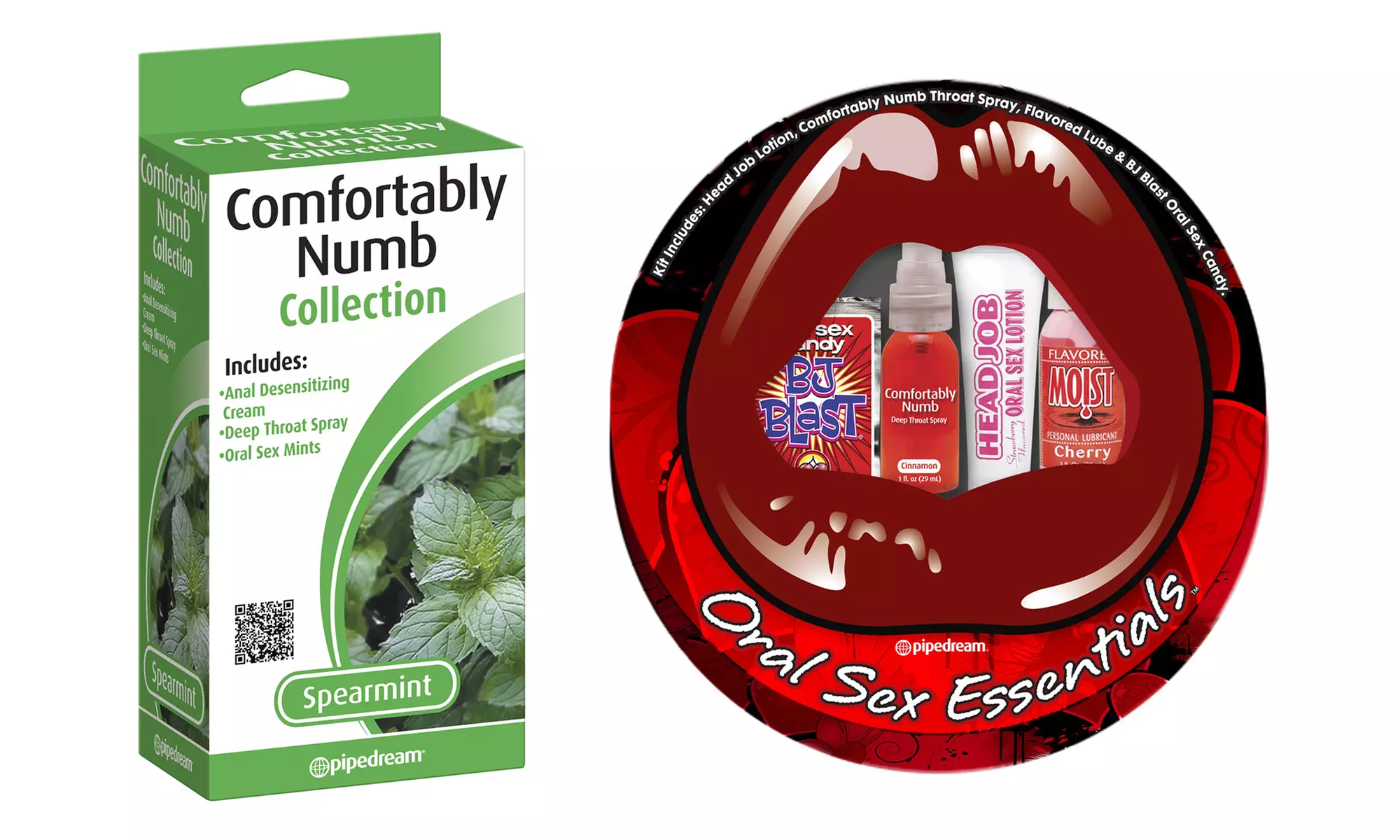 Comfortably Numb Oral and Anal Sex Essentials Kits - Primary Image