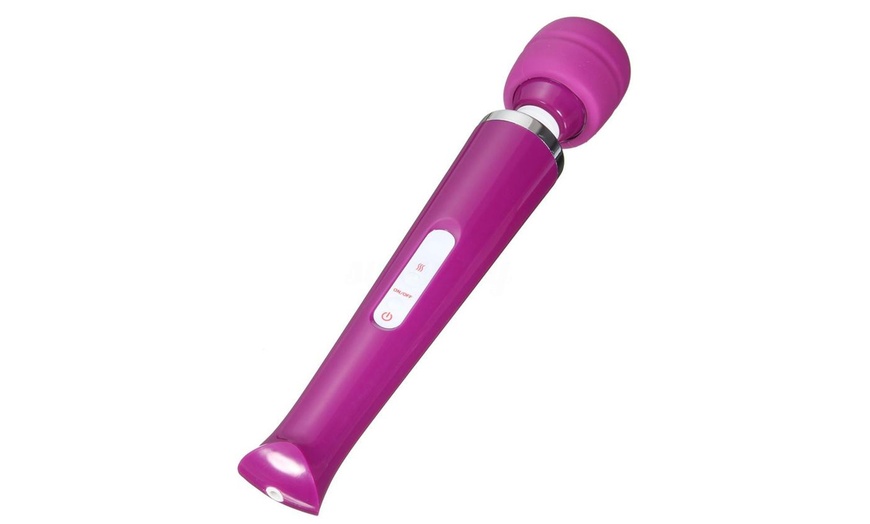 Image 3: USB-Charged Vibrating Handheld Massage Stick