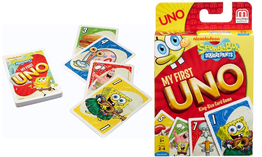 Image 1: Spongebob Squarepants Card Game