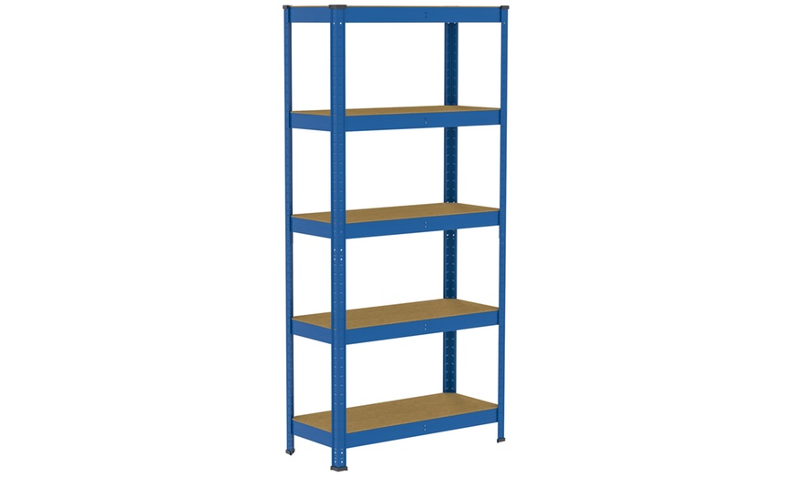 Image 13: Five-Tier Garage Storage Shelf