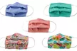5-Pack Pleated Reusable Cotton Non-Medical Masks with Adjustable Nose Bridge - Second Medium