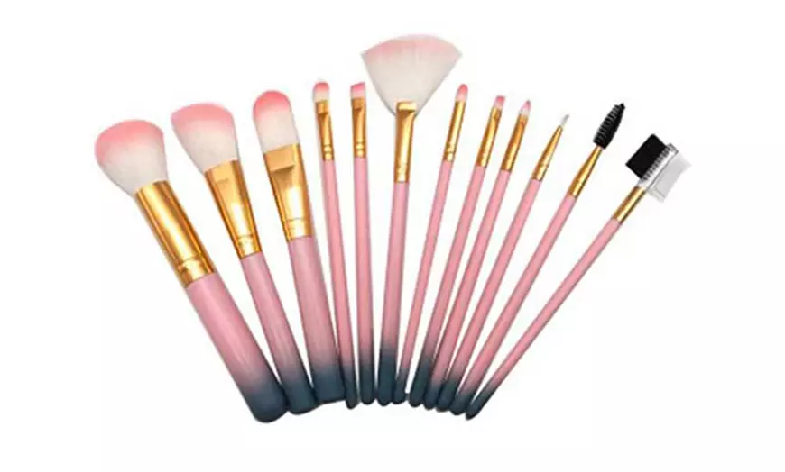 Image 2: 12-delige set make-upkwasten met etui