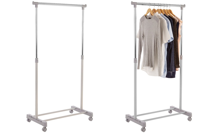 Image 2: Clothing Hanging Rail