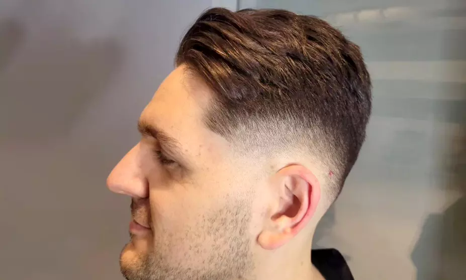 Transform Your Look with Men's Haircut, Style & Optional Beard Trim! 