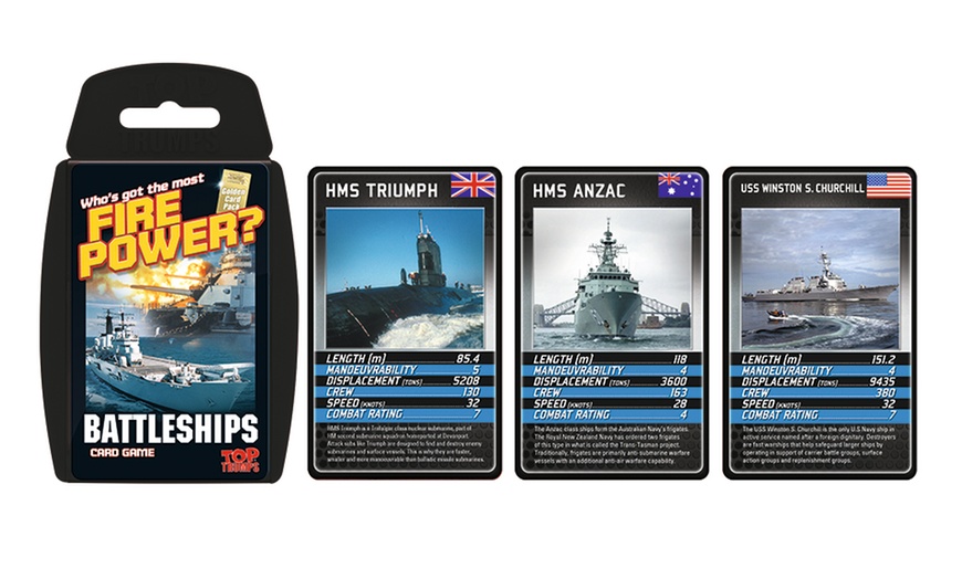 Image 3: Top Trumps Military Triple Pack