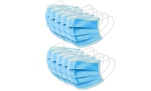 Three-Ply Disposable Face Masks