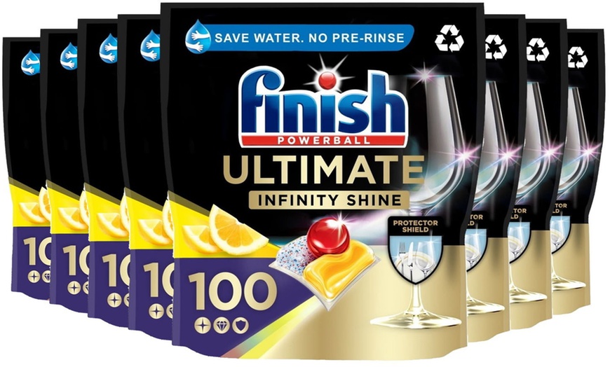 Image 2: 400 or 800 Finish Powerball Ultimate Infinity Shine Tablets