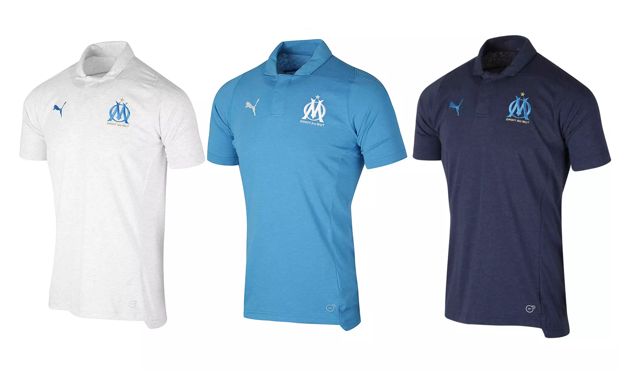 Polo de la marque Puma de l'Olympique de Marseille pour homme - Primary Image