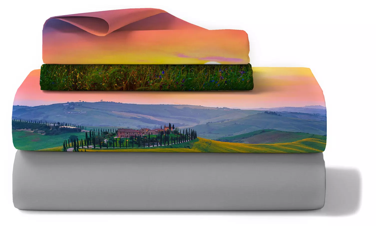 Completo letto matrimoniale in cotone