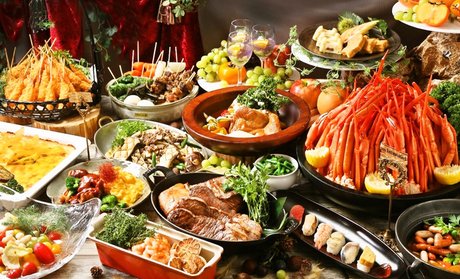 軽井沢　冬季限定ズワイ蟹バイキング/56平米以上/源泉/1泊2食