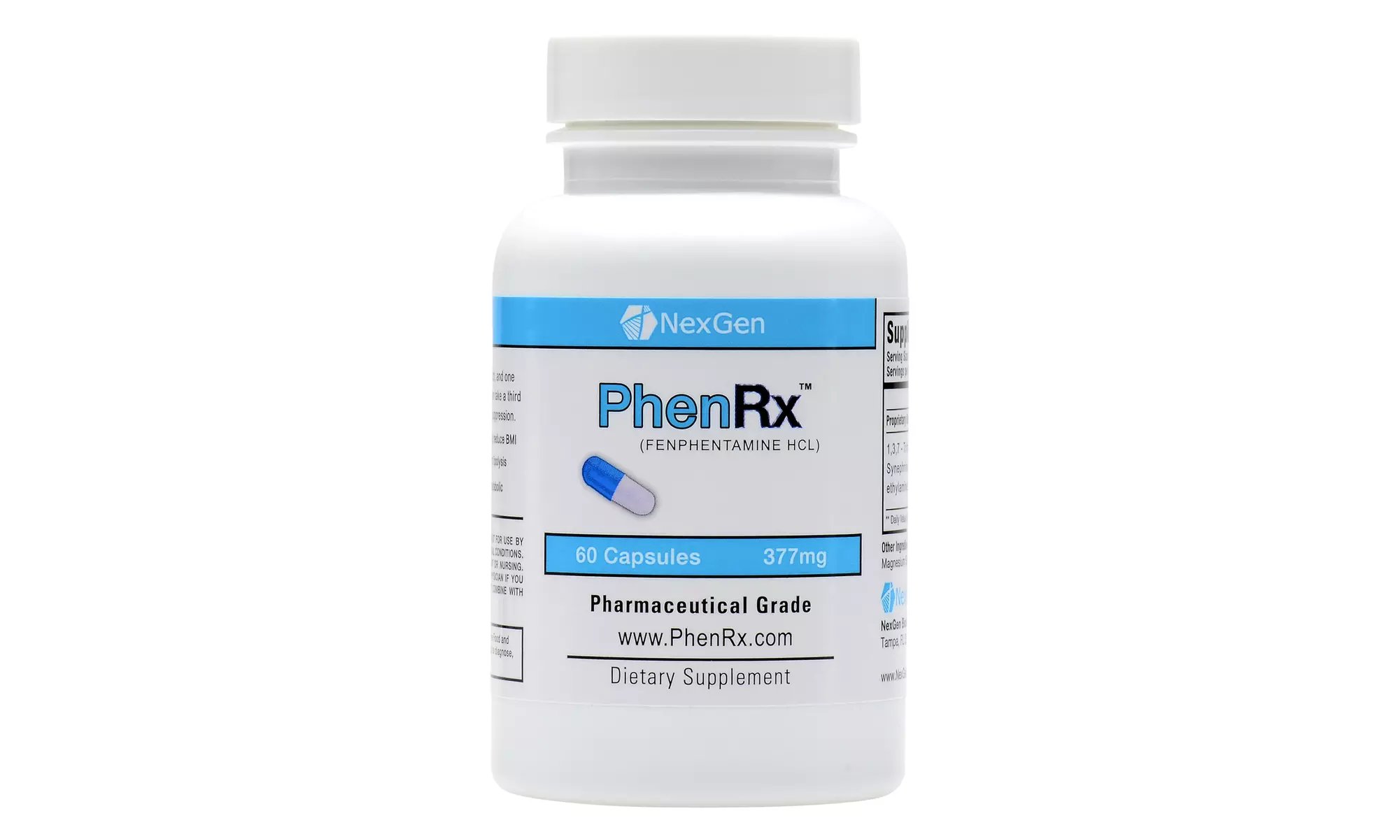 PhenRx and PhenRx PM Diet Pill Weight Loss Combo (90-Count) - Second Medium