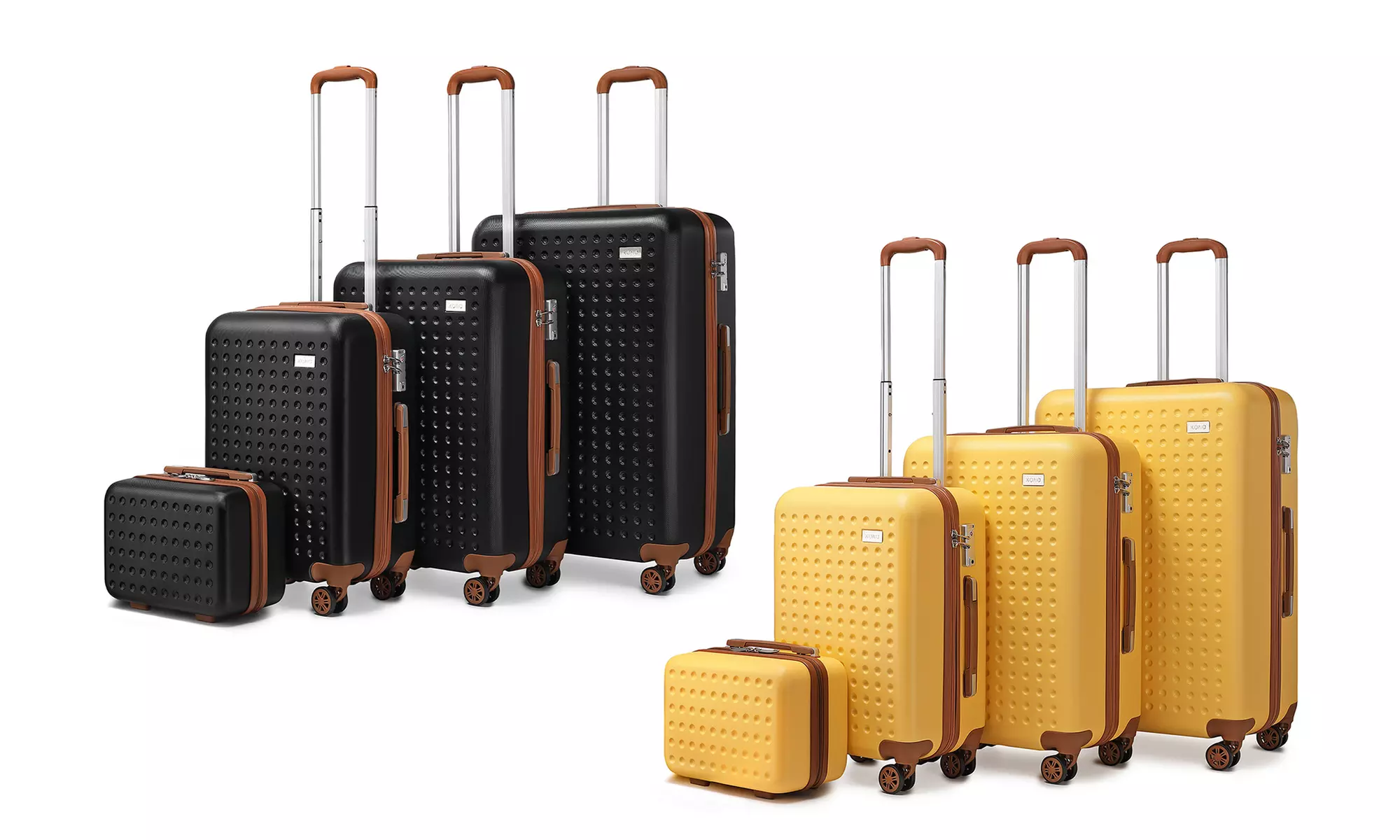 Set di valige a 4 ruote, con spedizione gratuita - Primary Image