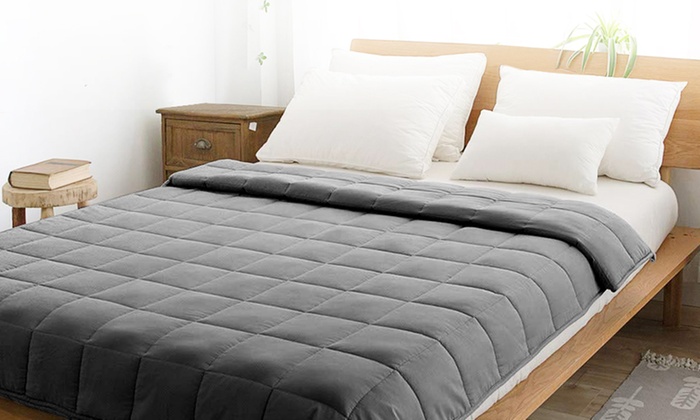 Cotton Weighted Gravity Blanket | Groupon Goods