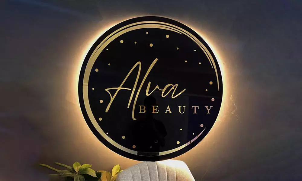 Logo d'entreprise en néon personnalisé