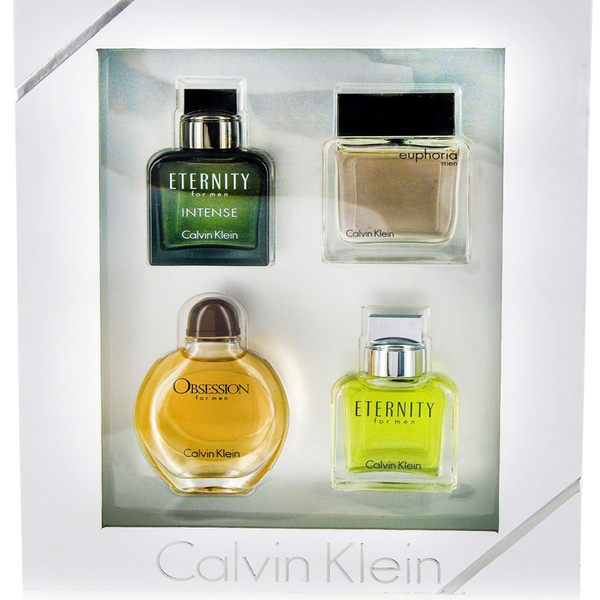 calvin klein 4 piece perfume mini set