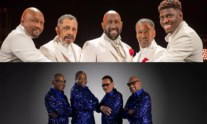 The Temptations & Four Tops at The Mountain Winery on September 14 at 7:30 p.m - Primary Image