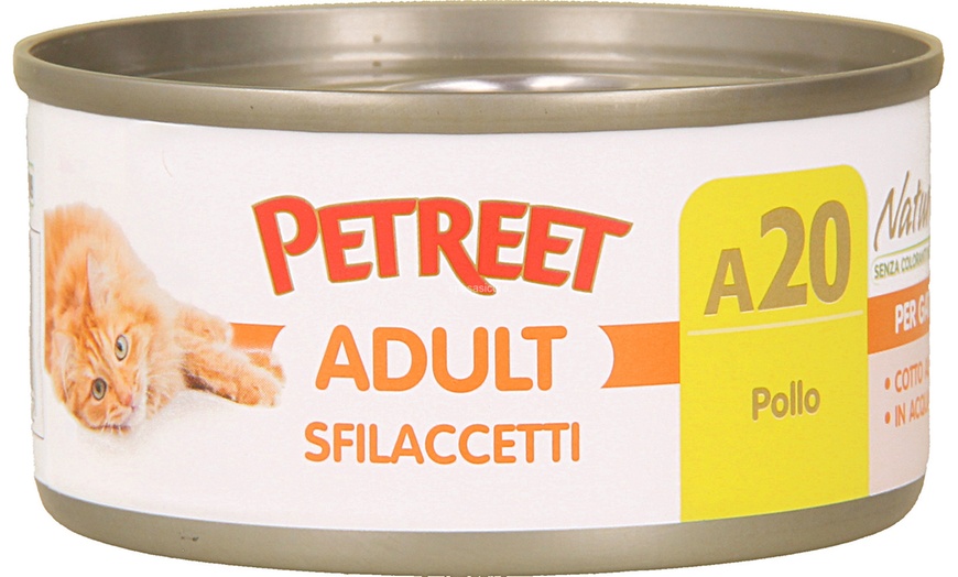 Image 45: Box Petreet per gatti con 60 scatolette da gusti misti