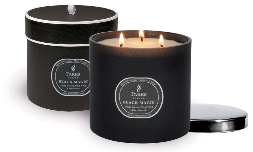 Image 4: Black Magic Three-Wick Candle