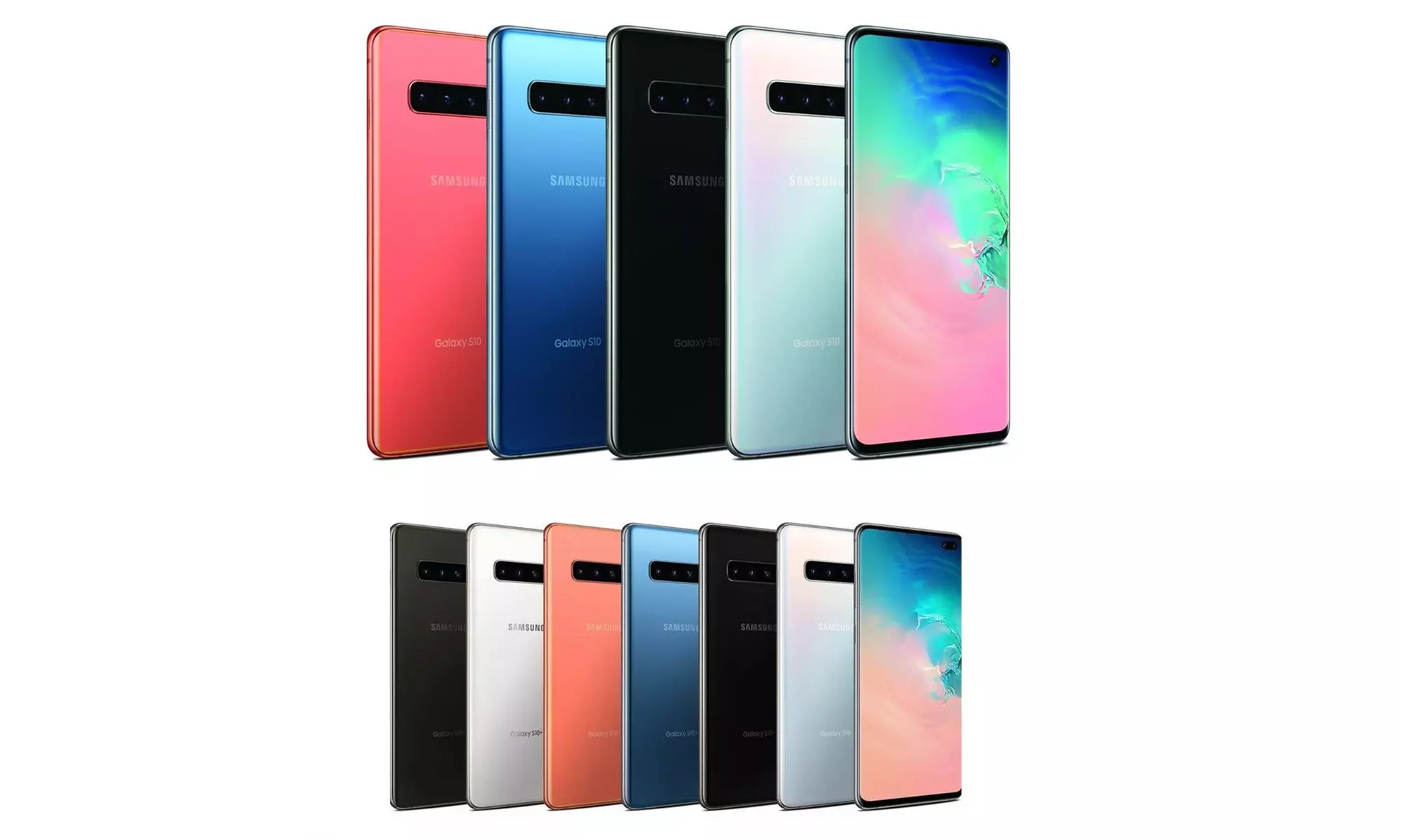 Samsung Galaxy S10+ 128GB or 512GB International (GSM Unlocked)(Refurbished A-Grade) - Primary Image