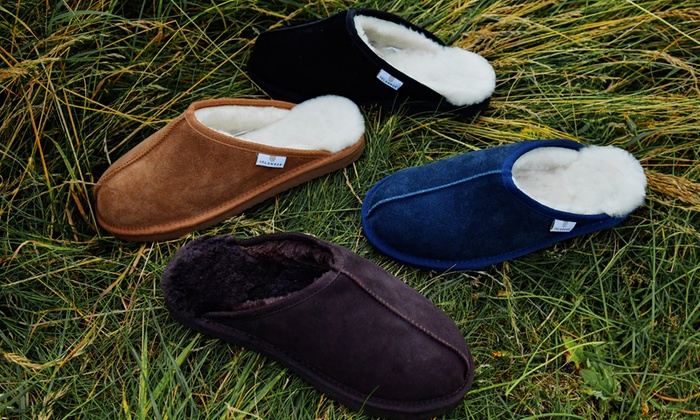 vegan sheepskin slippers