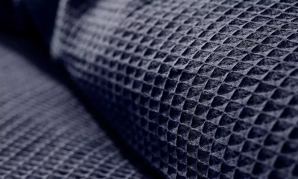 Honingraat katoenen dekbedovertrek set