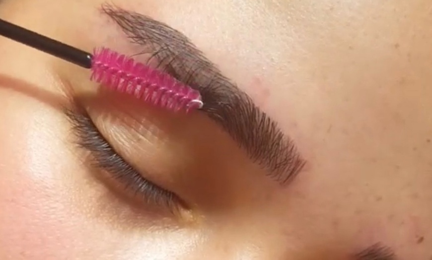 Image 1: Langhaltende Augenbrauen: Microblading / Ombre-Microshading